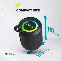 Портативна акустика Canyon OnMove 11 IPX6 TWS 20W EQ RGB Black (CNE-CBTSP11) - мініатюра 8