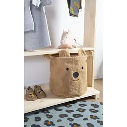 Набір корзин для іграшок Childhome Teddy коричневий 3 шт. (CCBTBSET) - мініатюра 6