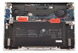 Вентилятор Asus кулер (Fan 1) для моделей ноутбука Zenbook S 16 UM5606KA, UM5606WA (13NB13M0M02011) Оригінал - мініатюра 3
