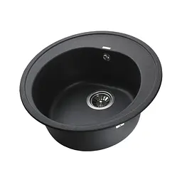 Гранітна мийка Globus Lux Martin графіт 510мм-А0001 000008862, Графит - мініатюра 2