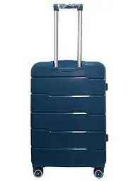 Валіза середня M+ з поліпропілену Milano bag 0305 84л Морська хвиля - мініатюра 3