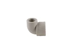 Кут Thermo Alliance 1/2" 90° d 20мм поліпропіленовий 1/2"В для поліпроп. труб (DSE2015) - мініатюра 3