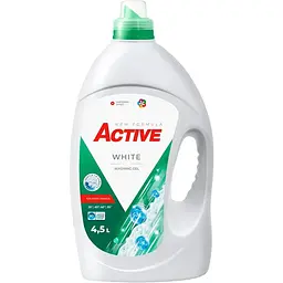 Гель для прання Active White з ароматом свіжості 4.5 л