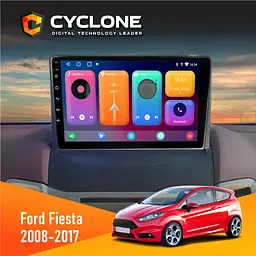 Штатна магнітола Ford Fiesta 2008-2017 Cyclone C9-001 2x32 CPL Cyclone (НФ-00004029)