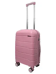 Валіза міні XS+ з поліпропілену Milano bag 0305 40л Рожевий - мініатюра 2