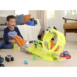 Набір Hot Wheels Monster Trucks Power Smashers Заряджай і переслідуй (HXT05) - мініатюра 8