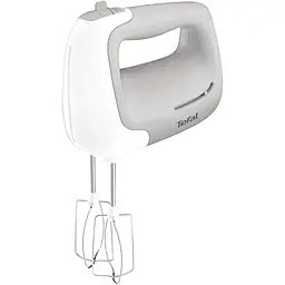 Ручний міксер Tefal Prep`Mix HT450B38, 450 Вт 5 налаштувань швидкості, Turbo, білий | сірий - мініатюра 3