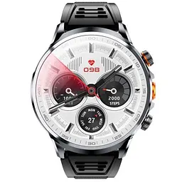 Годинник розумний наручний UWatch Smart Technology SIM GPS Чорний (2847796739) - мініатюра 4