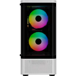 Корпус GAMDIAS TALOS E3 CG WH без БП White (4711514501209) - мініатюра 3