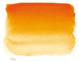 Акварельна фарба Sennelier, полукювета, S3, Червоно-помаранчевий (Red Orange) - мініатюра 2