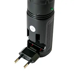 LED фонарь акумуляторный ASK 227 Черный, фонарик ручной светодиодный - мініатюра 3