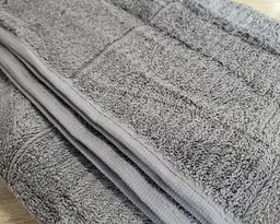 Турецький бамбуковий махровий рушник Cestepe 70х140 Bamboo Sarev Light Gray - мініатюра 2