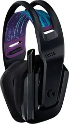 Навушники з мікрофоном Logitech G535 Lightspeed Wireless Gaming Headset (981-000972) - мініатюра 3