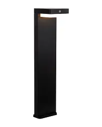 Вуличний світильник на сонячній батареї Goldlux 329424 Mali LED 1x4.5W 4000K 400Lm IP44 чорний