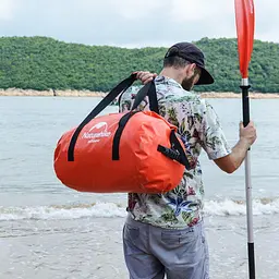 Водонепроникна сумка-баул Naturehike NH20FSB03 90л (Червона) - мініатюра 5