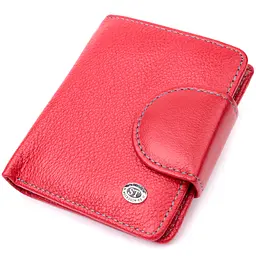 Жіночий шкіряний гаманець ST Leather 10х11,3х1,5 см acs0028365