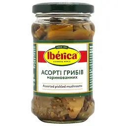 Гриби асорті мариновані Iberica 300 г
