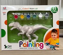 Набір для творчості Dino Toys Розфарбуй динозавра набір 1_154A (Q9899-154A-1) - мініатюра 2
