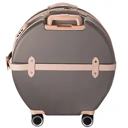 Валіза Semi Line 20" S Brown/Pink Cream (T5673-2) - мініатюра 6