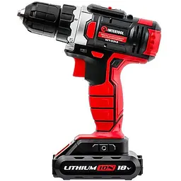 Шуруповерт акумуляторний Intertool 18 В SemiPro WT-0313