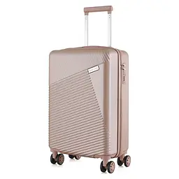 Валіза маленька Semi Line T5758-2 ABS-пластик 20 дюймів 40 л Rose - мініатюра 2