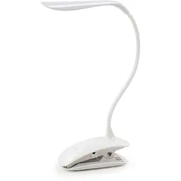 Настільна лампа ColorWay LED Flexible & Clip with built-in accumulator 500mAh (CW-DL04FCB-W) - мініатюра 12