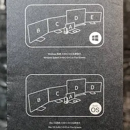 Адаптер Baseus Working Station Four-Screen Multifunctional Type-C Hub Adapter CAHub-HG0G - мініатюра 4