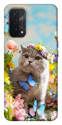 Чохол Demsky Spring cat для Oppo A54 4G