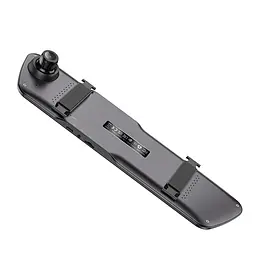 Автомобільний відеореєстратор Hoco DV4 4.5 Rearview Xiaomirror Driving Recorder (Dual-channel) Iron Grey - мініатюра 5