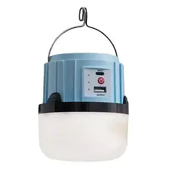 Лампа акумуляторна BL-S18 30W підвісний світильник зарядка від USB та сонячної панелі
