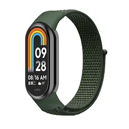 Ремінець нейлоновий ArmorStandart для Xiaomi Smart Band 10/9/8 Military Green (ARM86898)