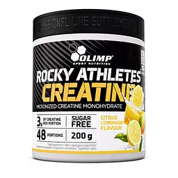 Креатин Olimp Sport Nutrition Rocky Athletes Creatine, 200 грам - Цитрусовий лимонад