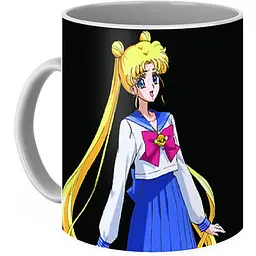 Кухоль GeekLand Sailor Moon Сейлор мун у формі SM.02.02 330 мл білий - мініатюра 3