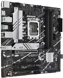 Материнська плата ASUS PRIME B760M-A D4-CSM (PRIME B760M-A D4-CSM) (Socket 1700, Intel B760, Micro-ATX) - мініатюра 2