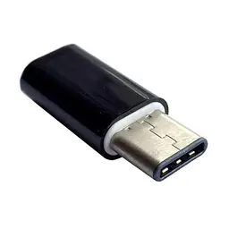 Перехідник micro USB F to Type C REAL-EL (EL123500018) - мініатюра 2
