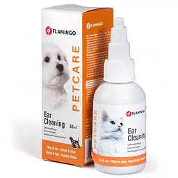 Flamingo petcare ear cleaner капли для чистки вух собак і котів 0.05