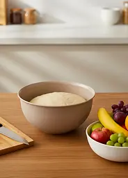 Миска Stars Plast кругла матова какао 0.5 л (94206/как) - мініатюра 3