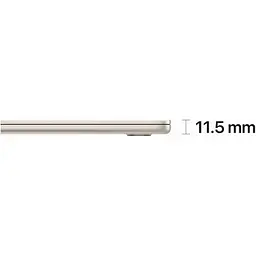 Ноутбук Apple MacBook Air M2 A2941 Starlight (MQKV3UA/A) (MQKV3UA/A) - мініатюра 5