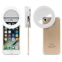 Селфі кільце Selfie Ring Light RK-12 - мініатюра 2