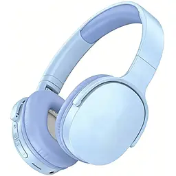 Бездротові накладні навушники MZ Sport C-6713 Bluetooth 5.3 MP3 FM-радіо 64 години роботи блакитний
