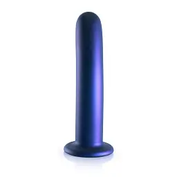Фалоімітатор Ouch! Smooth G-Spot Dildo 7'' 17.7 см (синій) - мініатюра 5