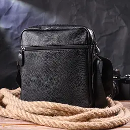 Чоловіча шкіряна сумка Vintage 19х22х6 см sum0022414 - мініатюра 8