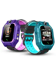 Годинник дитячий W02S Thermometer 1.44 дюйми екран СІМ-карта, камера - мініатюра 5