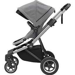 Детская коляска Thule Sleek Aluminum/Gray Melange [11000001] [107616] - мініатюра 2