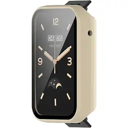 Чохол-накладка DK Пластик Gloss Glass Full Cover для Xiaomi Mi Band 7 Pro (ivory) - мініатюра 2