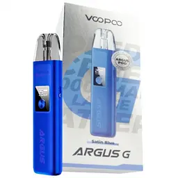 Електронна сигарета Под-система VooPoo Argus G 25 W Pod 1000 mAh 2 ml Kit Satin Blue (15144) - мініатюра 3