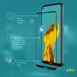 Скло захисне Piko Full Glue Nokia 3.4 (1283126511530) - миниатюра 4