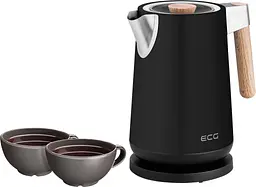 Електрочайник ECG RK 1768 Strix Timber Black - мініатюра 8
