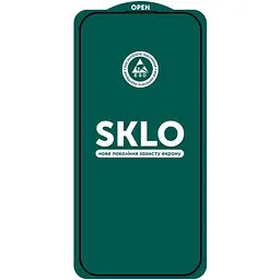 Захисне скло SKLO 5D (тех.пак) для Apple iPhone 17 Air (6.5) Чорний