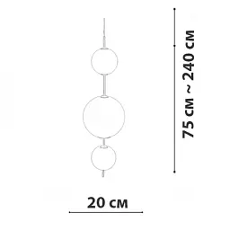 Підвісний світильник Friendlylight Balloons C FL3235 - мініатюра 3